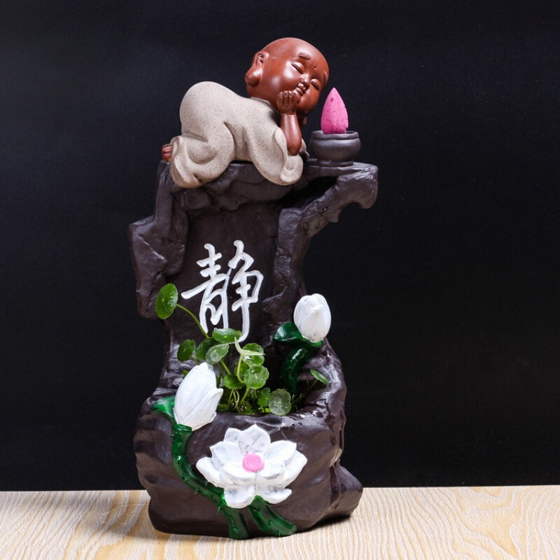 創意與雅致并蓄 瓷都陶瓷倒流香爐與水培植物擺件，商務與禮贈的完美選擇