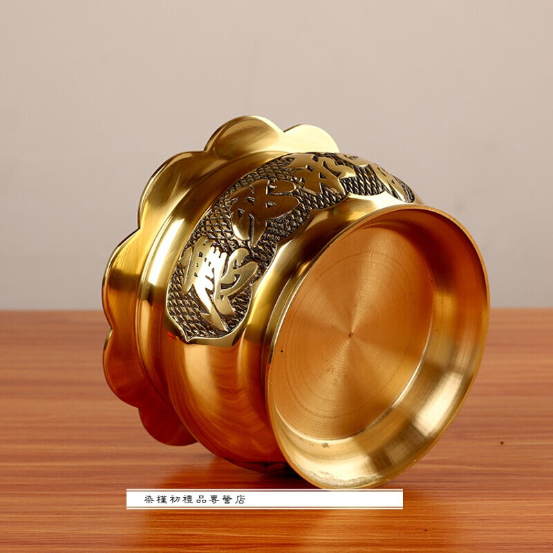 純銅蓮花邊香爐 佛堂居室中的工藝與信仰之選